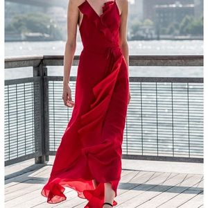 Yumi Kim Meadow Maxi Dress in Red